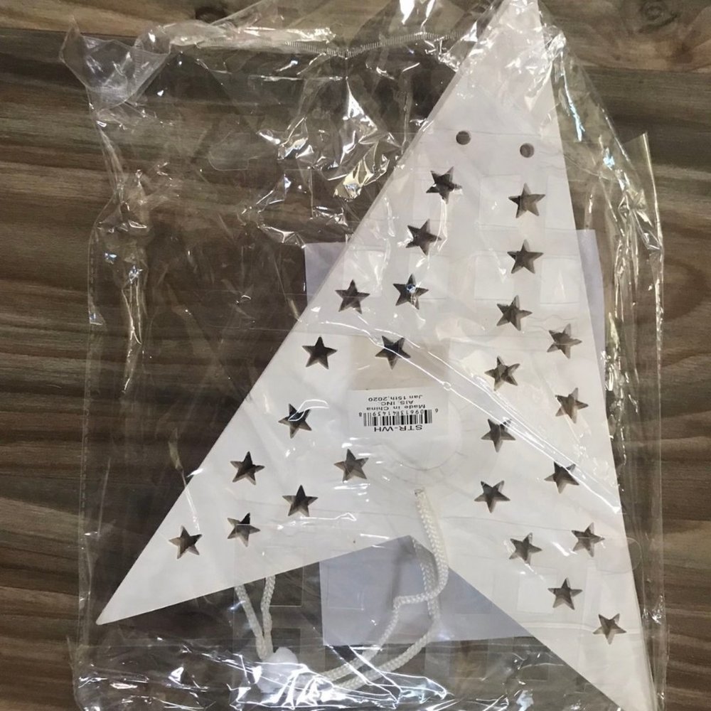 Star Paper Lanterns Star Set of 3